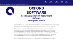 Desktop Screenshot of oxfordsoftware.com